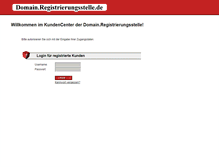 Tablet Screenshot of k2.registrierungsstelle.de